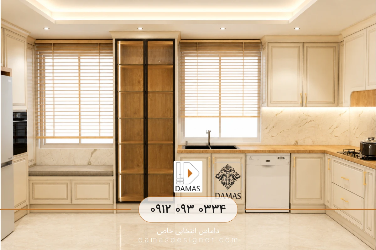 قیمت کابینت آشپزخانه ام دی اف در کرج